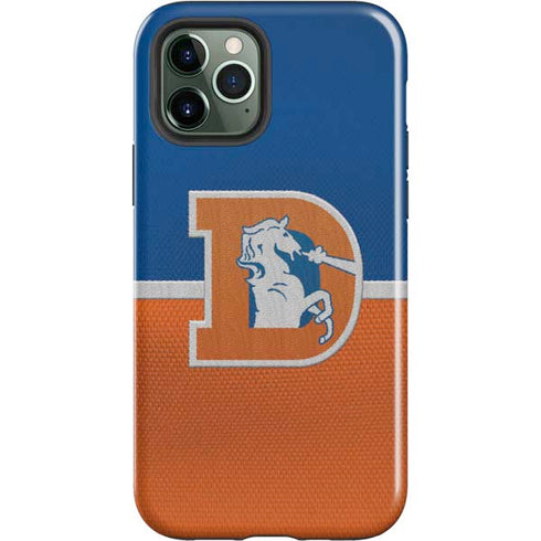 NFL Denver Broncos Vintage iPhone 12 Pro Max Impact Case