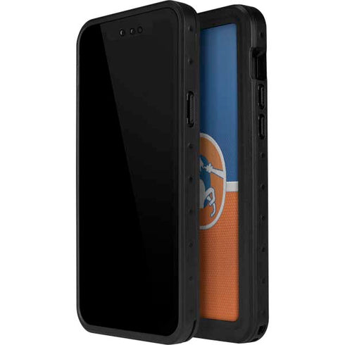 NFL Denver Broncos Vintage iPhone 12 Pro Waterproof Case