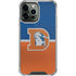 NFL Denver Broncos Vintage iPhone 13 Pro Max Clear Case