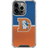 NFL Denver Broncos Vintage iPhone 14 Pro Clear Case