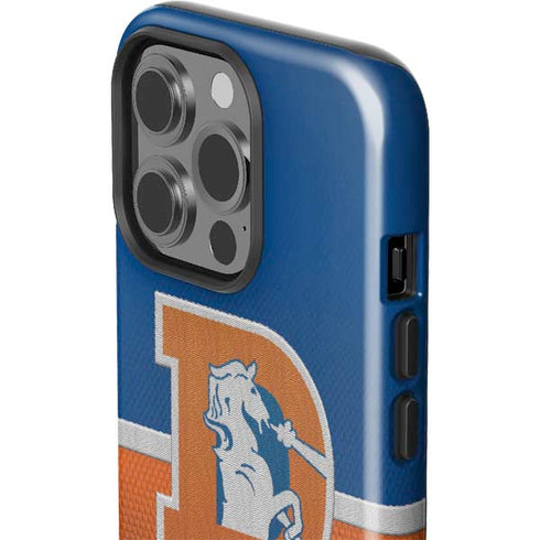 NFL Denver Broncos Vintage iPhone 14 Pro Impact Case