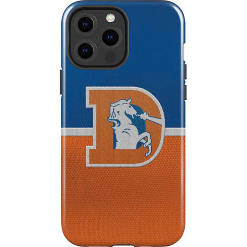 NFL Denver Broncos Vintage iPhone 15 Pro Max Impact Case