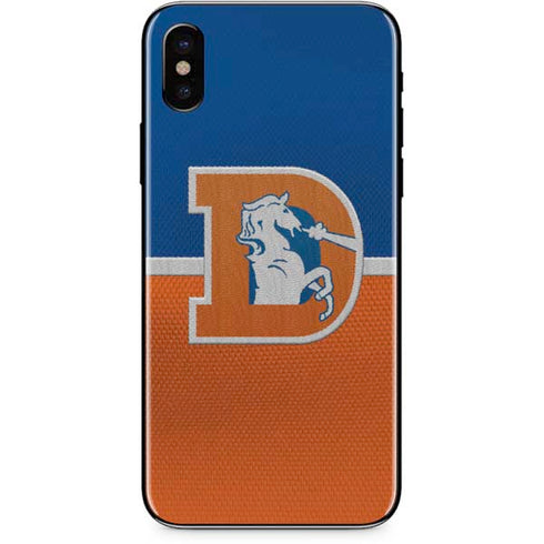 NFL Denver Broncos Vintage iPhone XS Max Skin