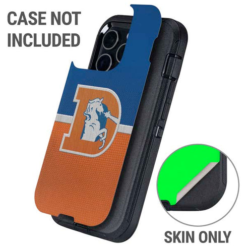 NFL Denver Broncos Vintage Otterbox Defender iPhone Skin