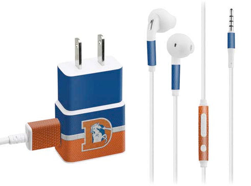 NFL Denver Broncos Vintage Phone Charger Skin