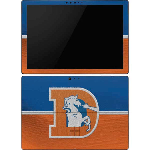 NFL Denver Broncos Vintage Surface Pro 6 Skin