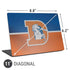 NFL Denver Broncos Vintage Universal Laptop 11in (8.8 x 6.2in) Skin
