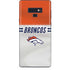 NFL Denver Broncos White Striped Galaxy Note 9 Skin