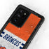 NFL Denver Broncos White Striped Galaxy Note20 Ultra 5G Waterproof Case