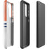 NFL Denver Broncos White Striped Galaxy S21 Plus 5G Pro Case