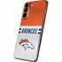 NFL Denver Broncos White Striped Galaxy S22 Plus Skin