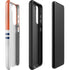 NFL Denver Broncos White Striped Galaxy S22 Pro Case