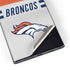 NFL Denver Broncos White Striped Galaxy S22 Ultra Skin
