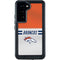 NFL Denver Broncos White Striped Galaxy S23 Waterproof Case