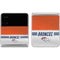 NFL Denver Broncos White Striped Galaxy Z Flip4 5G Skin