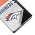 NFL Denver Broncos White Striped Galaxy Z Fold2 5G Skin