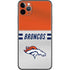 NFL Denver Broncos White Striped iPhone 11 Pro Max Skin