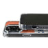 NFL Denver Broncos White Striped iPhone 13 Pro MagSafe Case
