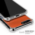 NFL Denver Broncos White Striped iPhone 7/8 Plus Clear Case