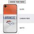 NFL Denver Broncos White Striped iPhone SE (2nd & 3rd Gen) Skin