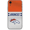 NFL Denver Broncos White Striped iPhone XR Skin