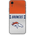 NFL Denver Broncos White Striped iPhone XR Skin