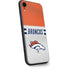 NFL Denver Broncos White Striped iPhone XR Skin