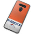 NFL Denver Broncos White Striped LG K51/Q51 Clear Case
