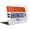 NFL Denver Broncos White Striped MacBook Air 13in (2020) Case plus Skin
