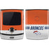 NFL Denver Broncos White Striped Motorola RAZR Skin
