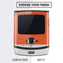 NFL Denver Broncos White Striped Motorola RAZR Skin