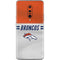 NFL Denver Broncos White Striped OnePlus 7 Pro Skin