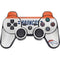NFL Denver Broncos White Striped PS3 Dual Shock wireless controller Skin