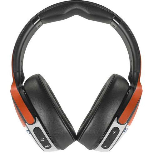 NFL Denver Broncos White Striped Skullcandy Venue Skin