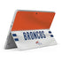 NFL Denver Broncos White Striped Surface Go Skin