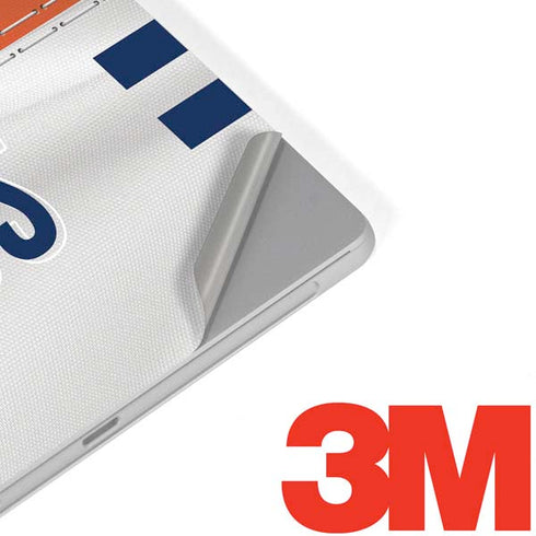 NFL Denver Broncos White Striped Surface Go Skin