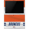NFL Denver Broncos White Striped Surface Pro 6 Skin