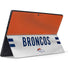 NFL Denver Broncos White Striped Surface Pro 6 Skin