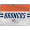 NFL Denver Broncos White Striped Surface Pro 8 Skin