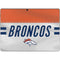 NFL Denver Broncos White Striped Surface Pro 9 Skin