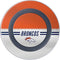 NFL Denver Broncos White Striped Wireless Charger Skin