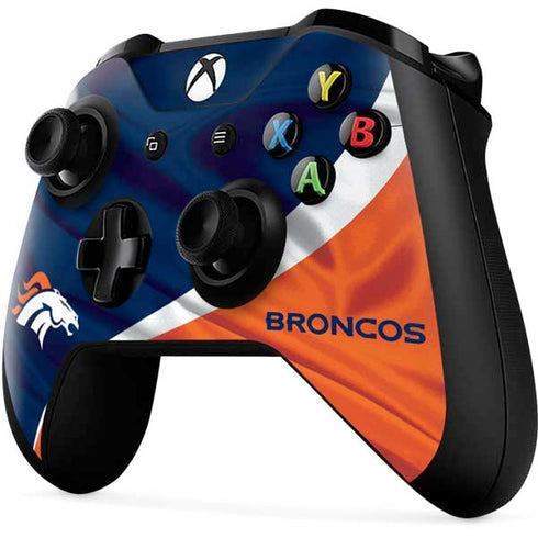 NFL Denver Broncos Xbox One X Controller Skin