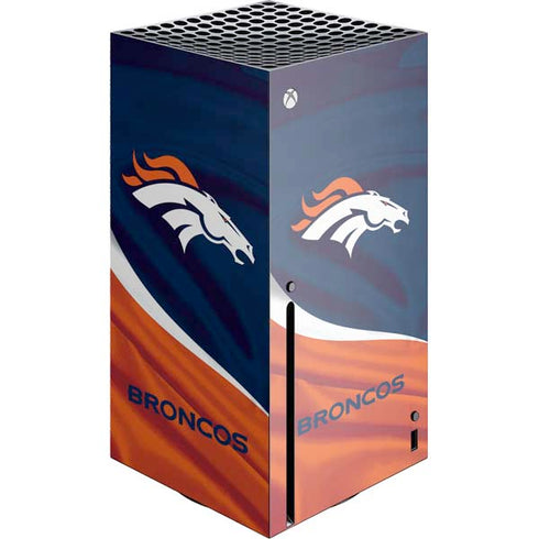 NFL Denver Broncos Xbox Series X Console Skin