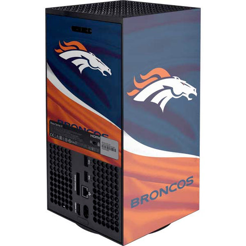 NFL Denver Broncos Xbox Series X Console Skin