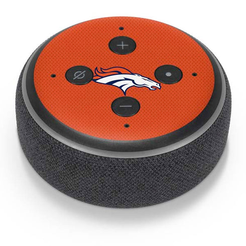 NFL Denver Broncos Zone Block Amazon Echo Dot Skin