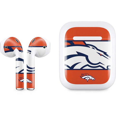 NFL Denver Broncos Zone Block Apple AirPods Skin