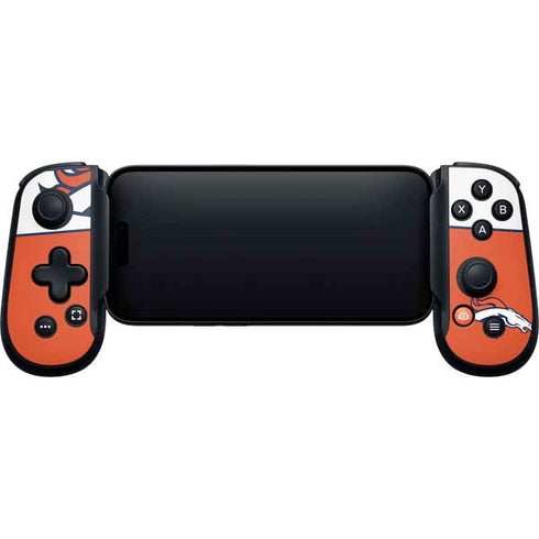 NFL Denver Broncos Zone Block Backbone One for iPhone Game Controller Skin