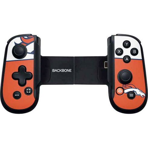 NFL Denver Broncos Zone Block Backbone One for iPhone Game Controller Skin
