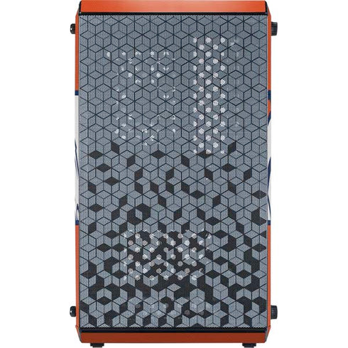 NFL Denver Broncos Zone Block Cooler Master MasterBox Q300L Mini Tower Skin