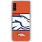 NFL Denver Broncos Zone Block Galaxy A10e Clear Case